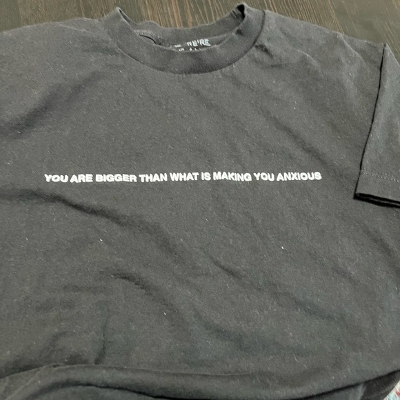 Your anxiety is lying to you graphic tee - Picture 2 of 4